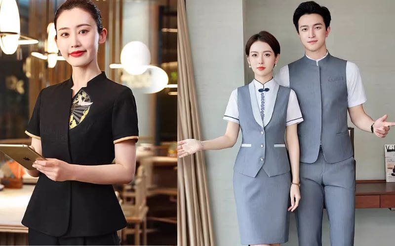 Đồng phục quản lý nhà hàng Trung Hoa
