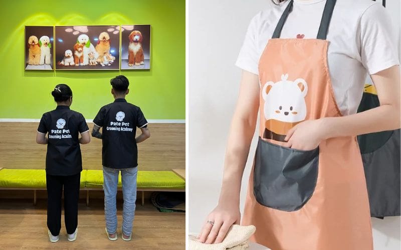 Lý do nên chọn Đồng Phục Bốn Mùa để may đồng phục pet shop