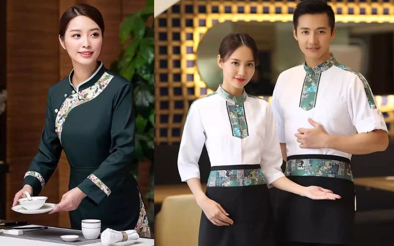 Nét đặc trưng của đồng phục nhà hàng Hoa