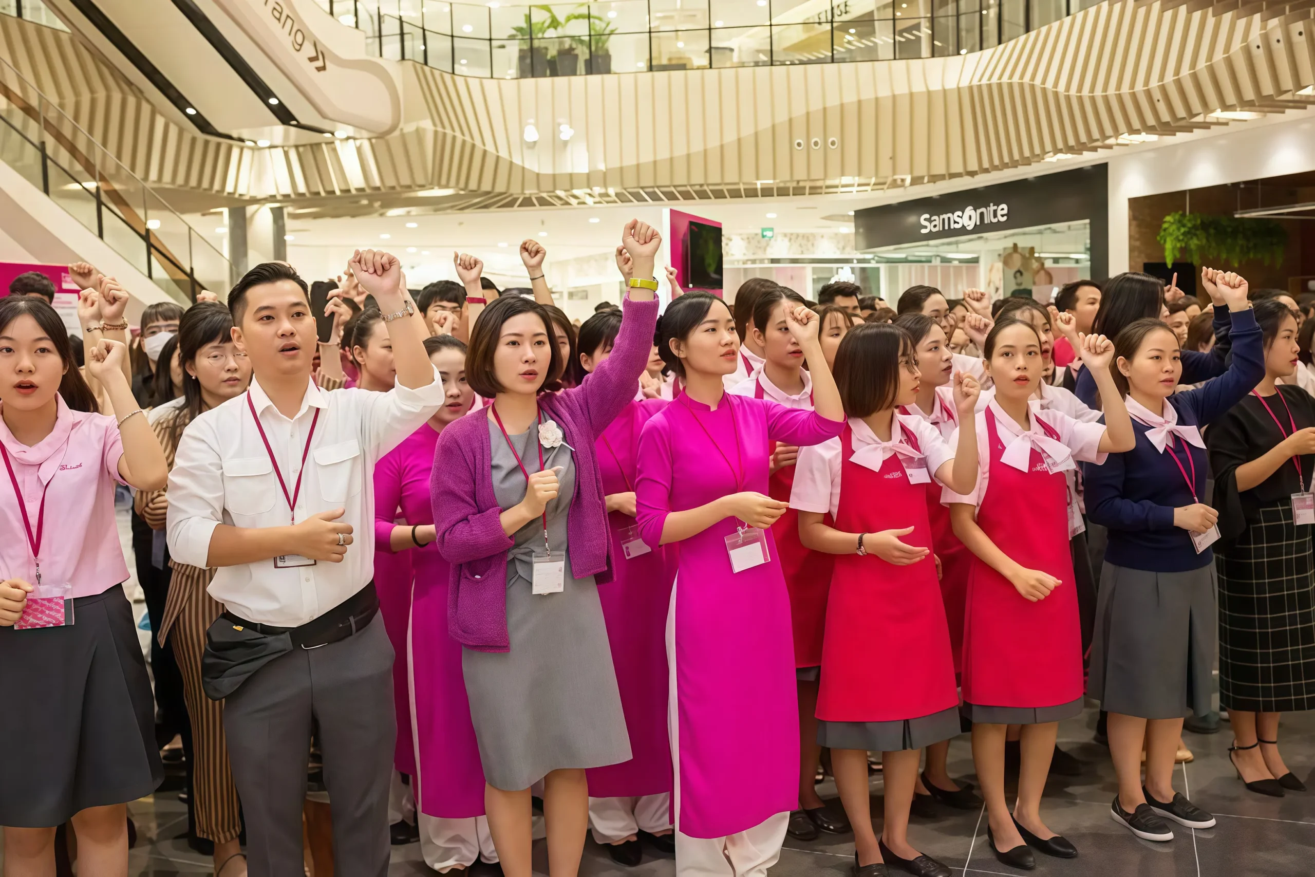 Dễ dàng phân biệt vị trí nhân viên