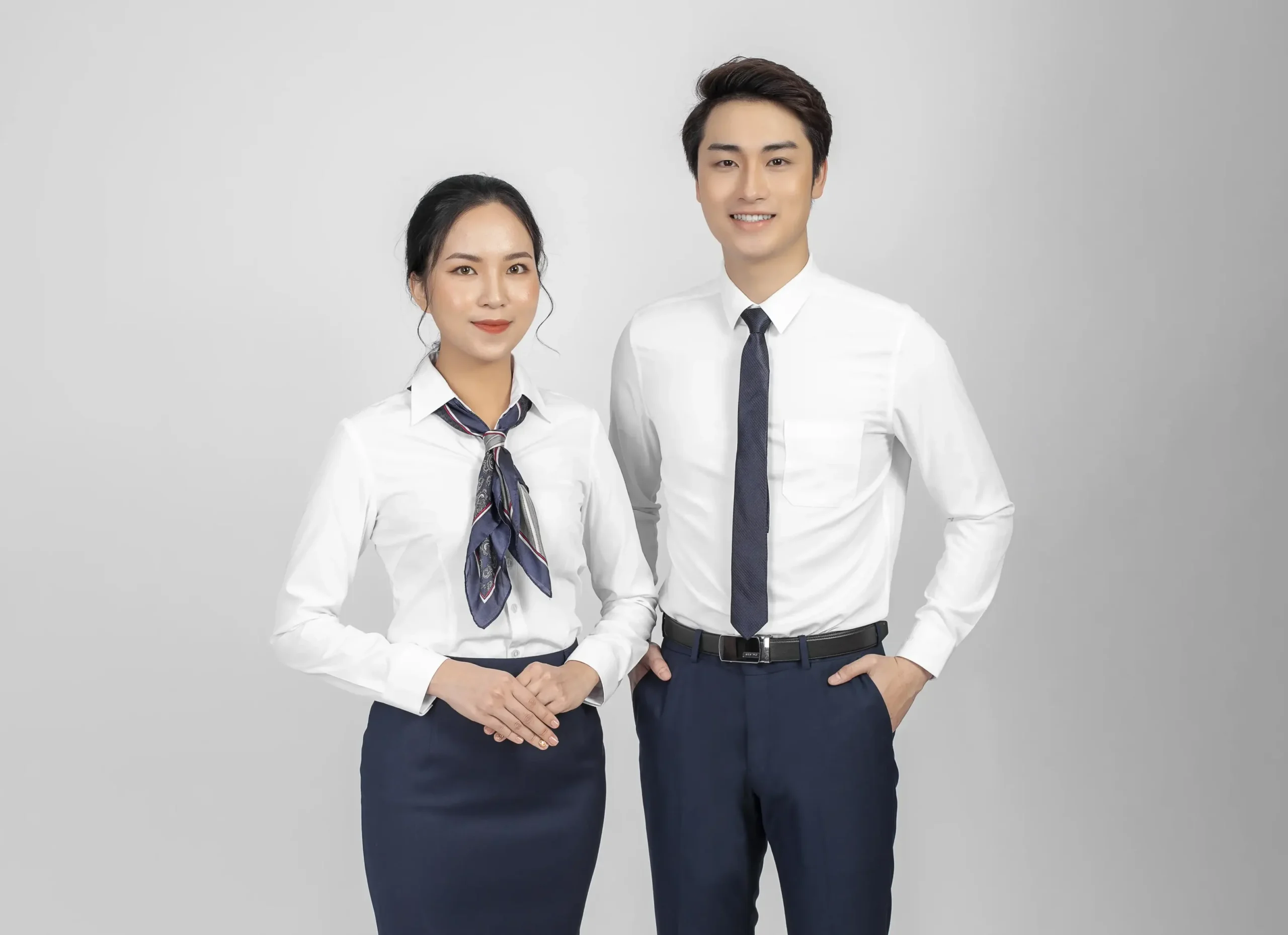 Mẫu áo sơ mi đồng phục