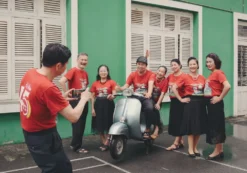 Mẫu đồng phục họp lớp 45 năm