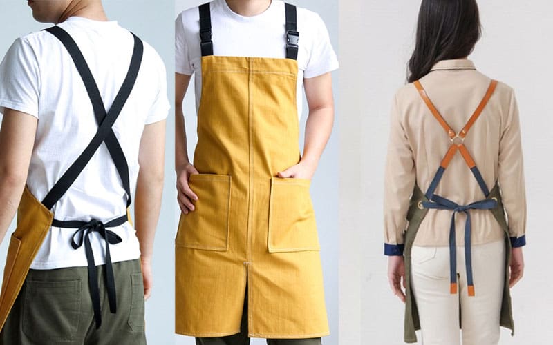 Tạp dề lưng chéo