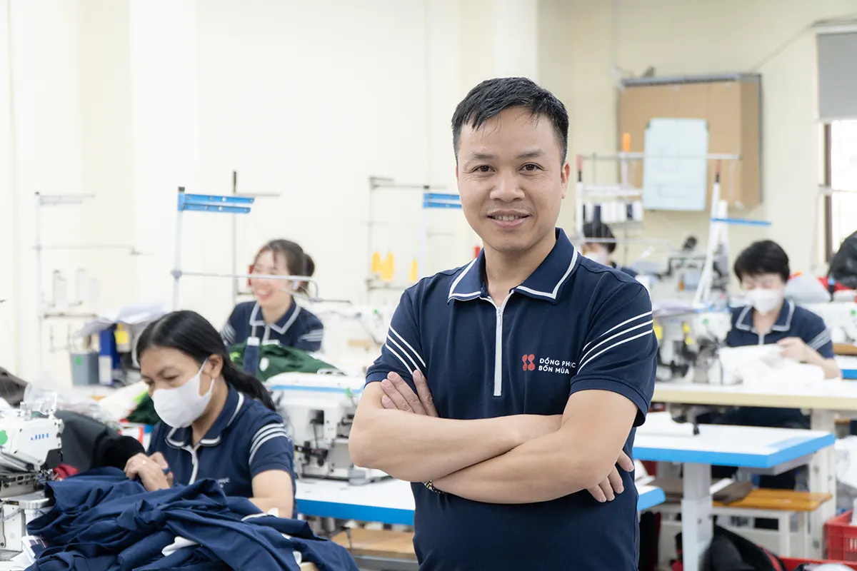 Xưởng may Đồng Phục Bốn Mùa – Đối tác uy tín cho công ty lắp đặt camera