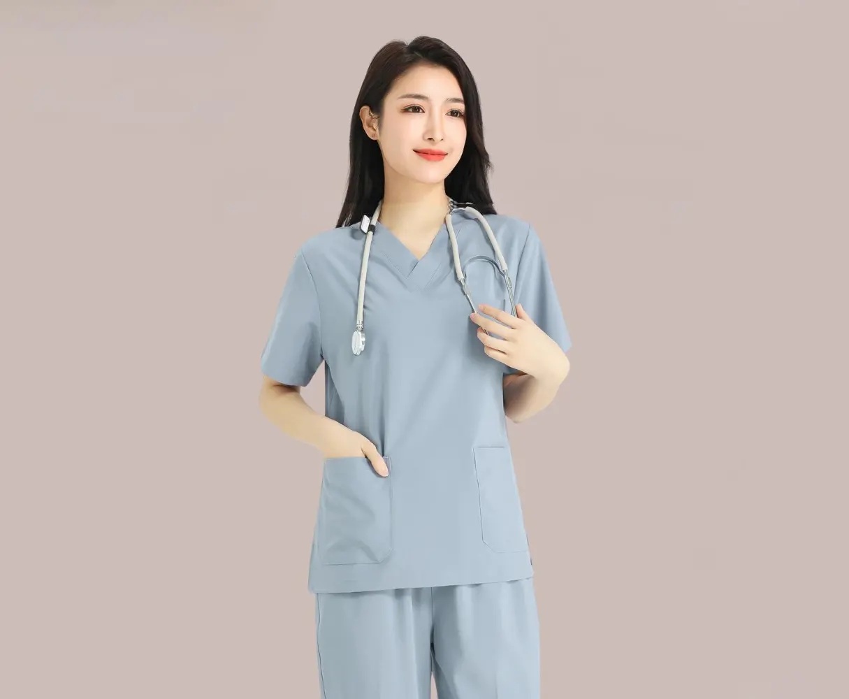 Mẫu đồng phục điều dưỡng chất vải cao cấp