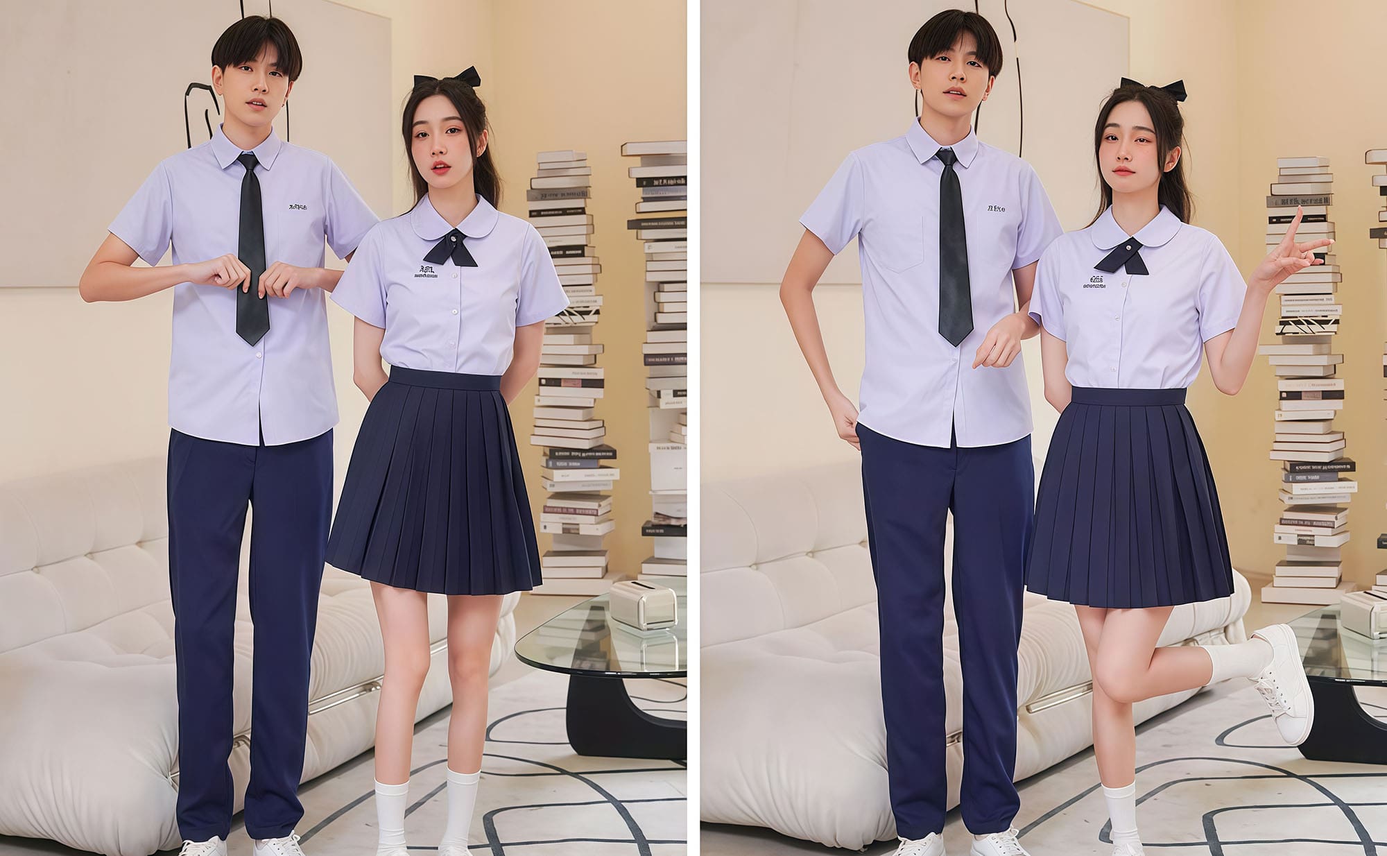 Kiểu dáng chuẩn mực, phù hợp lứa tuổi học sinh