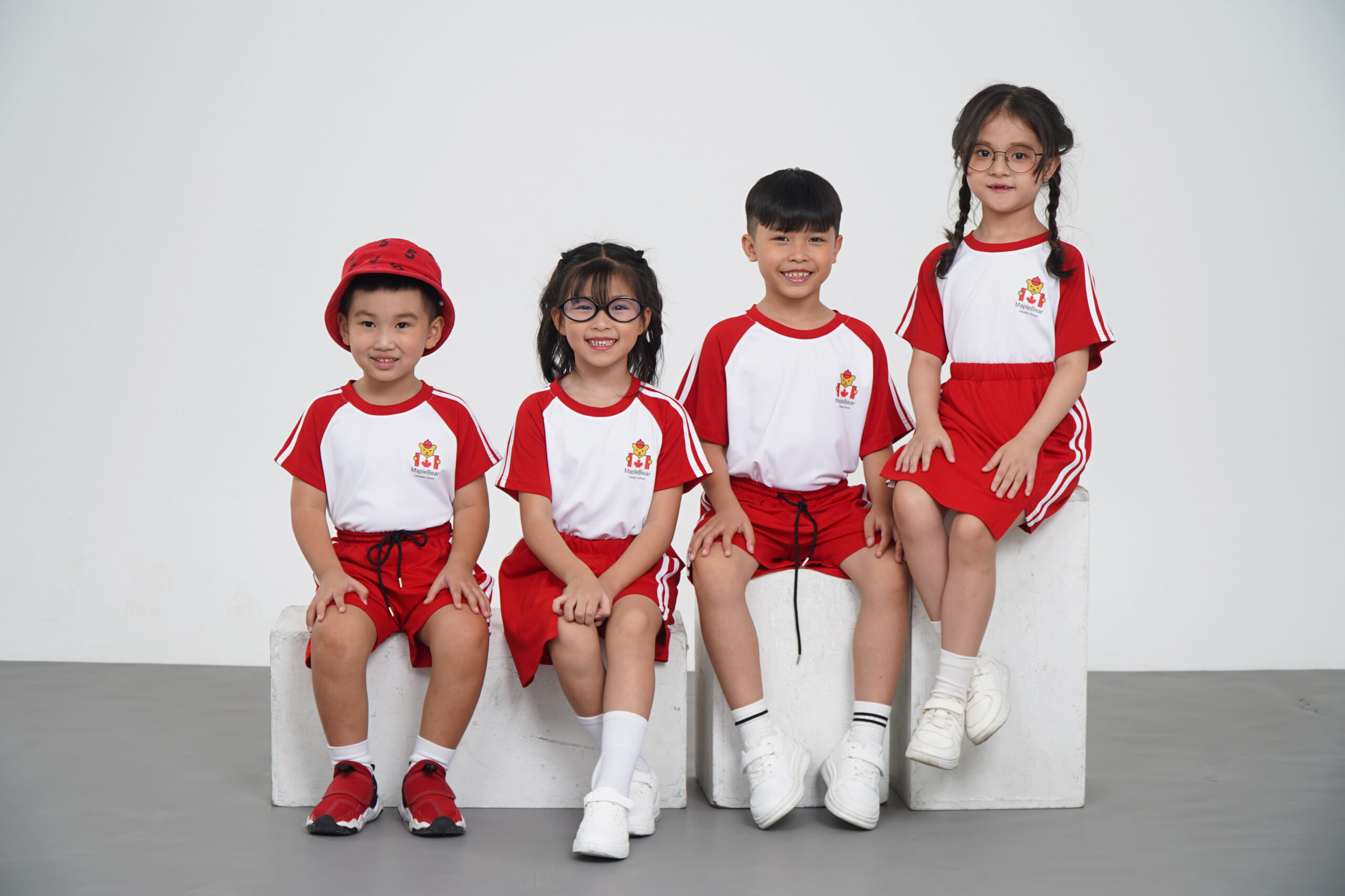 Mẫu đồng phục học sinh mầm non đẹp may tại Đồng Phục Bốn Mùa