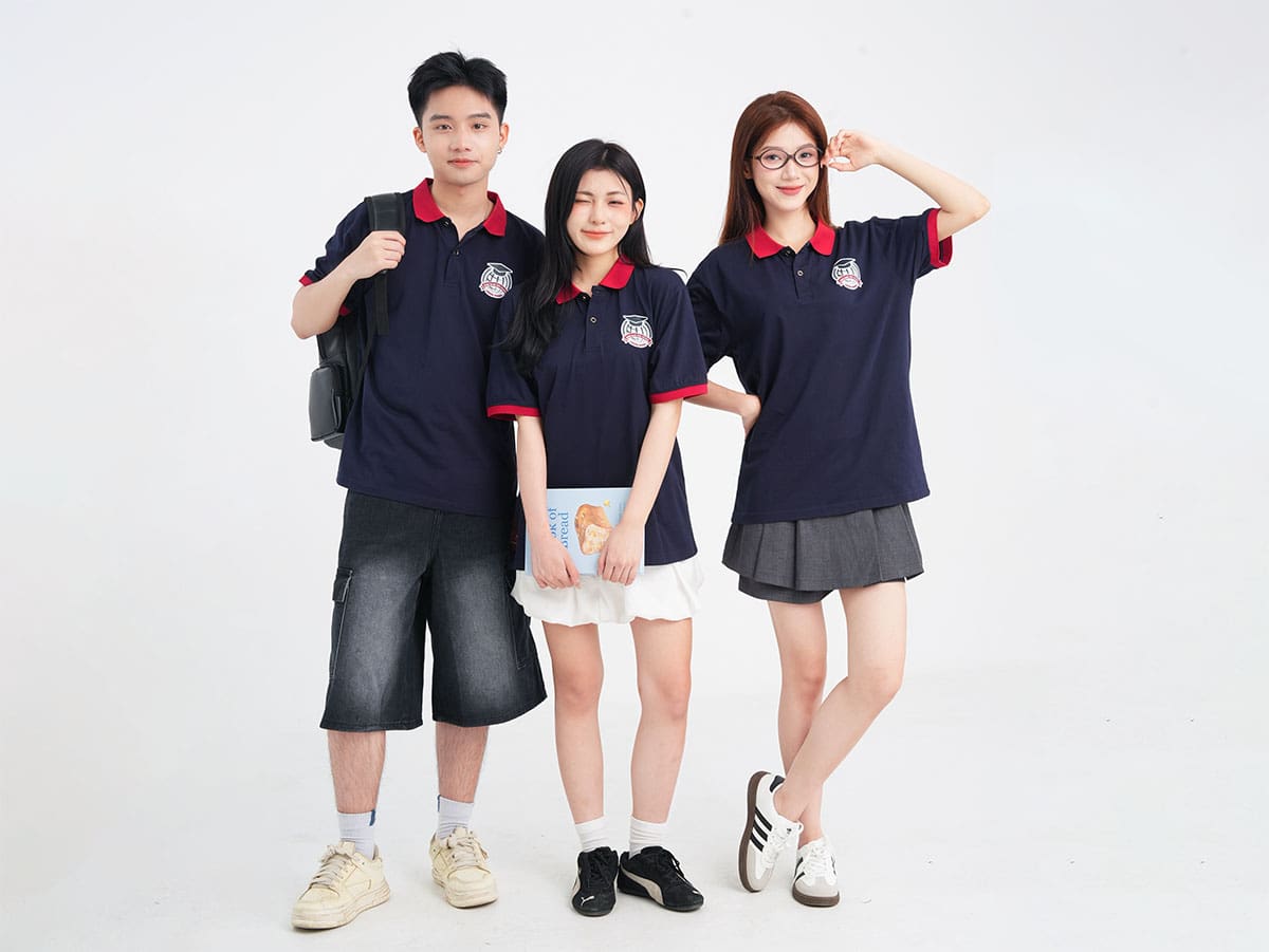 Mẫu áo polo/áo phông đồng phục học sinh