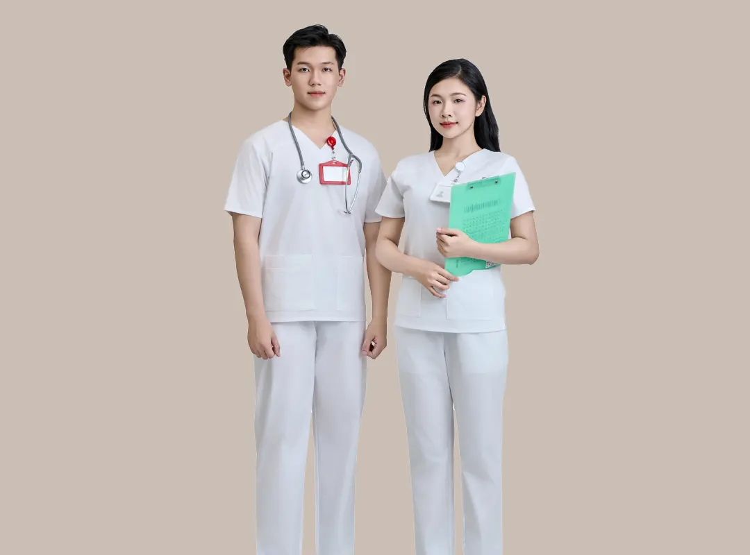 Mẫu đồng phục điều dưỡng thiết kế chuẩn phom dáng