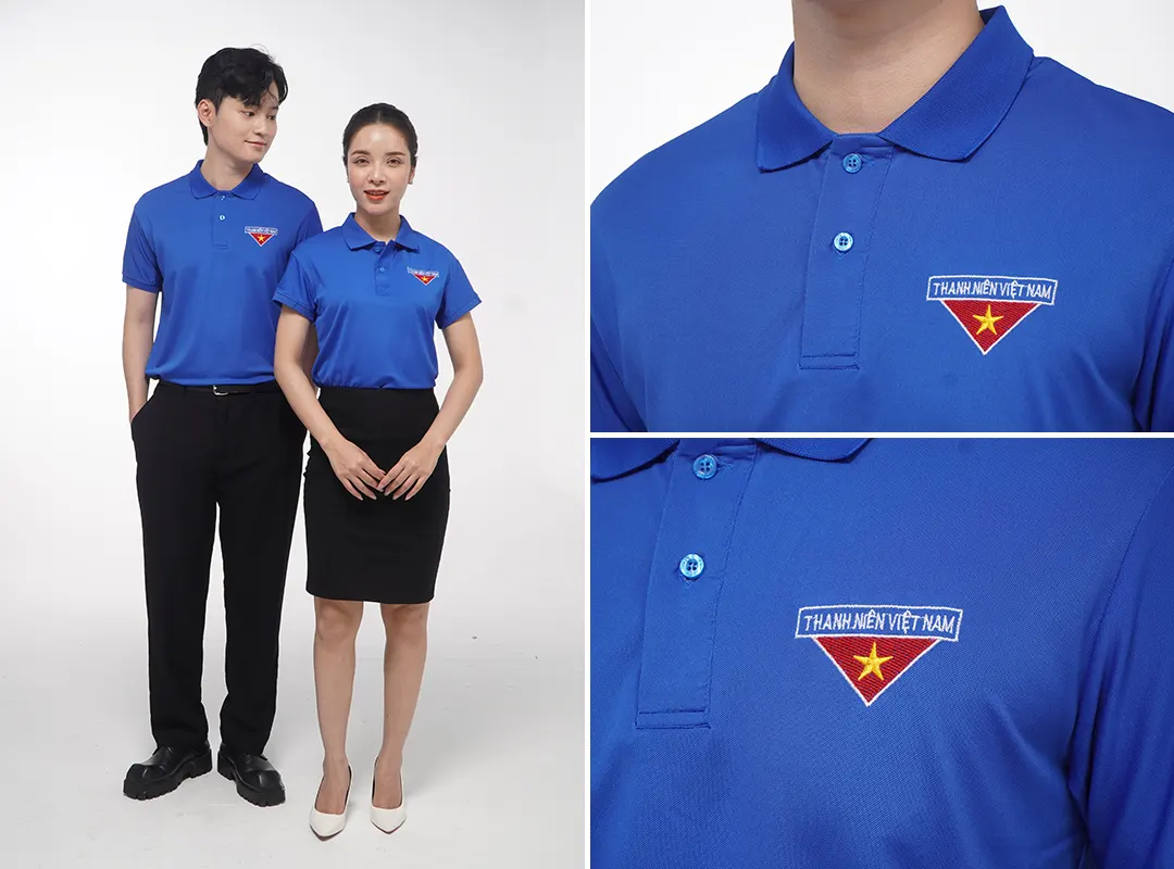 Chất liệu vải cho áo polo đồng phục Đoàn