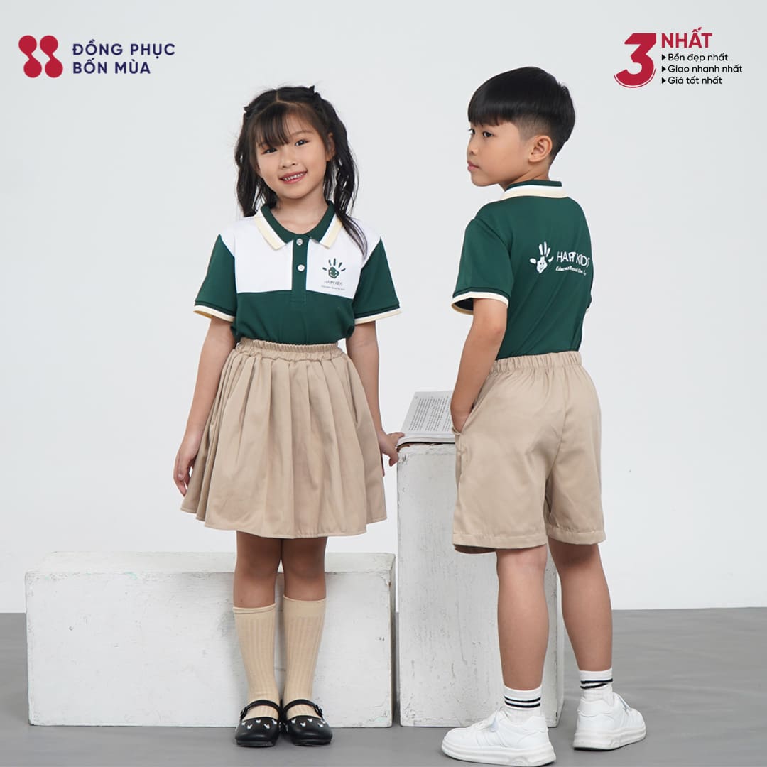 Đồng phục mầm non mẫu mới