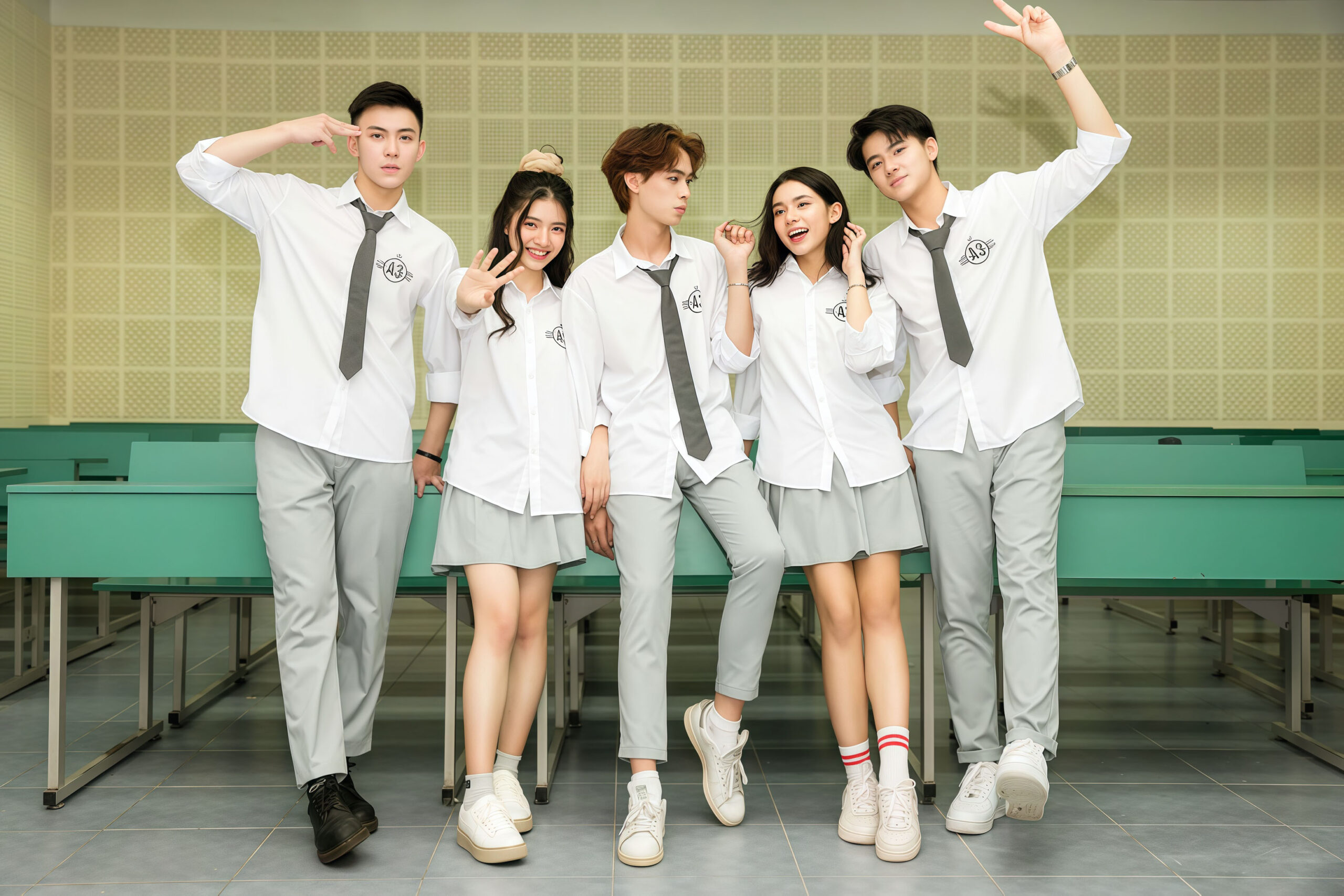 Áo sơ mi đồng phục học sinh