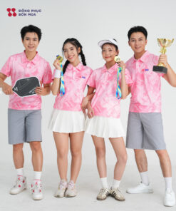 Áo đồng Phục Pickleball Ngân Hàng MB Bank