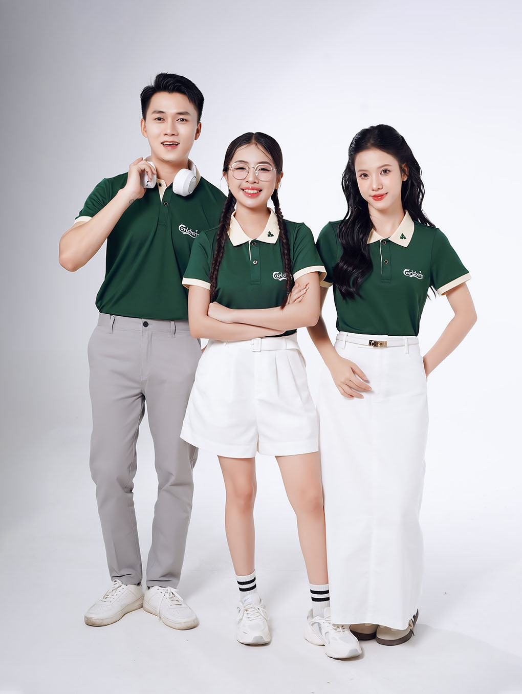 Mẫu Áo Polo Đồng Phục Công Ty Carlsberg Thanh Lịch Cao Cấp