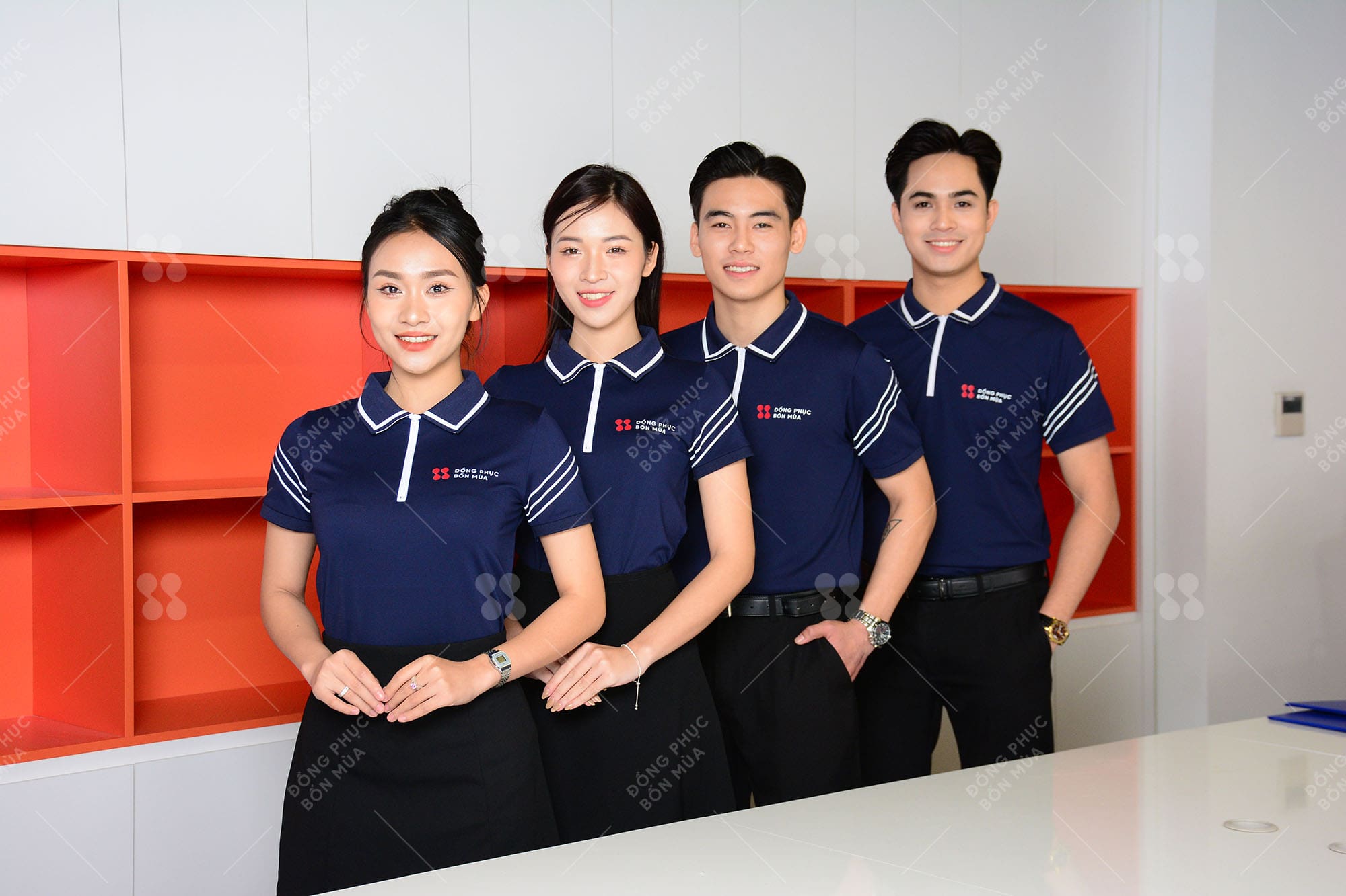 Hỗ trợ thiết kế đồng phục miễn phí chuẩn nhận diện 
