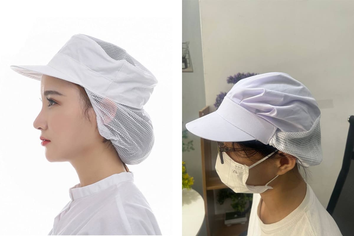 Mũ lưỡi trai bảo hộ có lưới thoáng khí