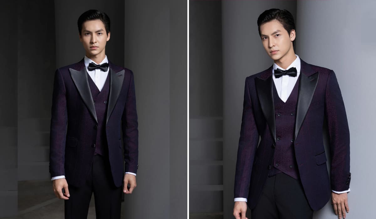 Mẫu áo blazer dáng tuxedo