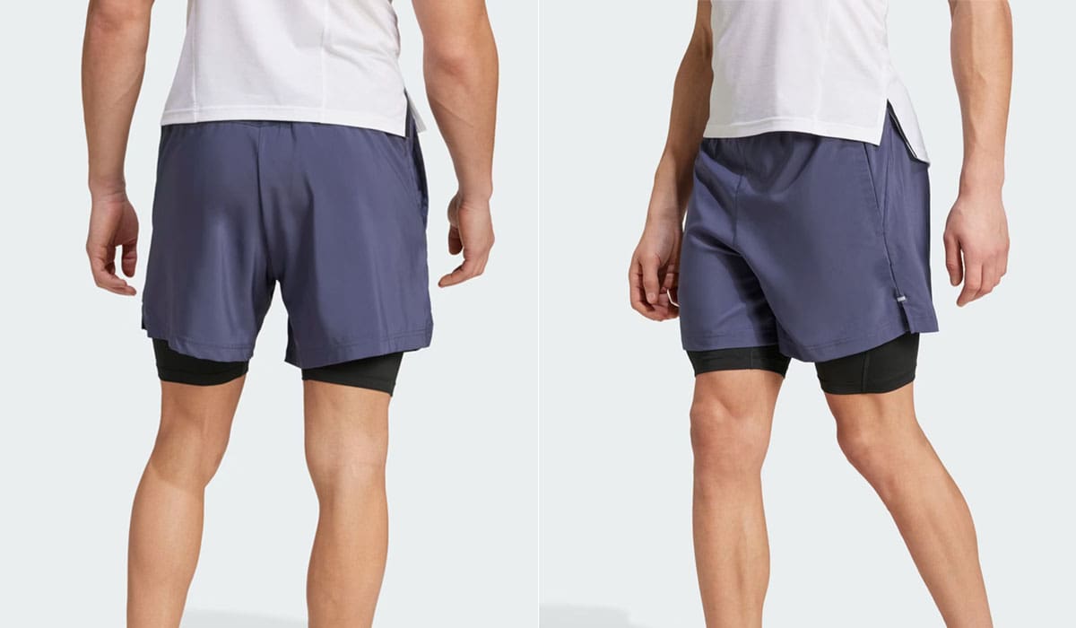 Mẫu quần short pickleball 2 lớp