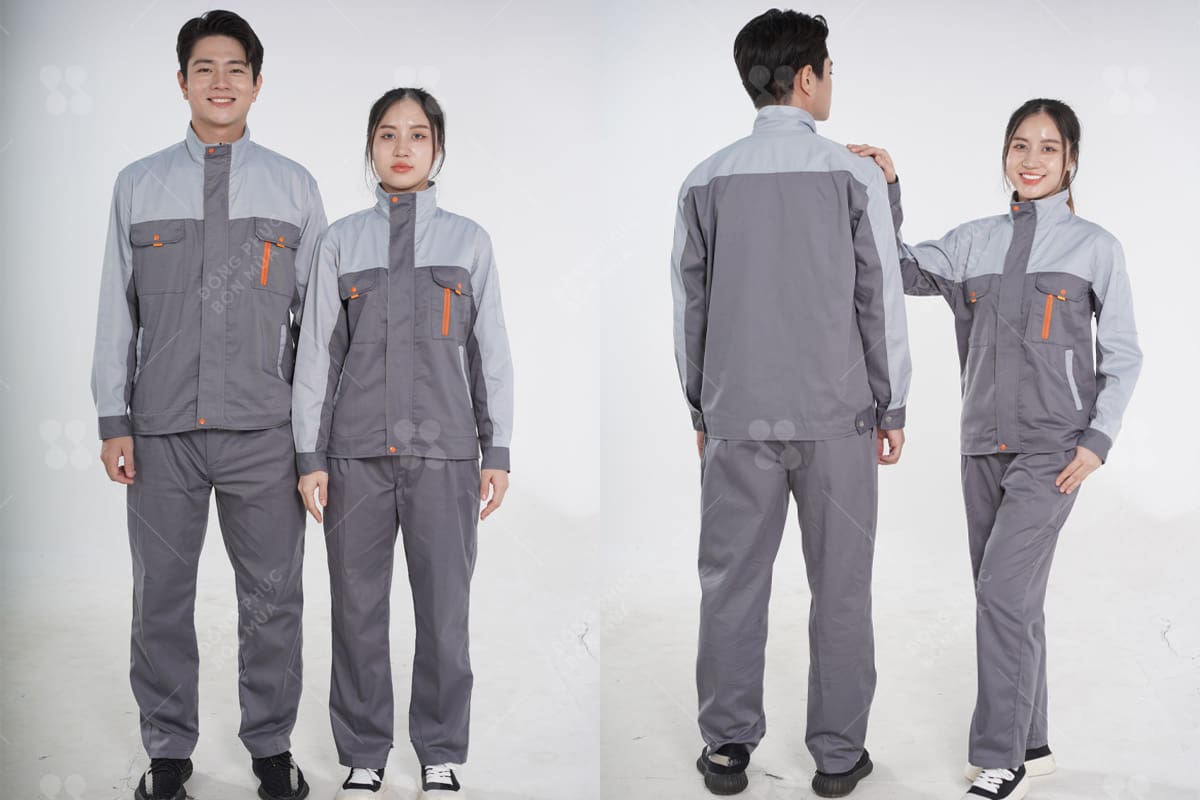 Áo bảo hộ có túi tiện dụng, tối ưu thao tác làm việc
