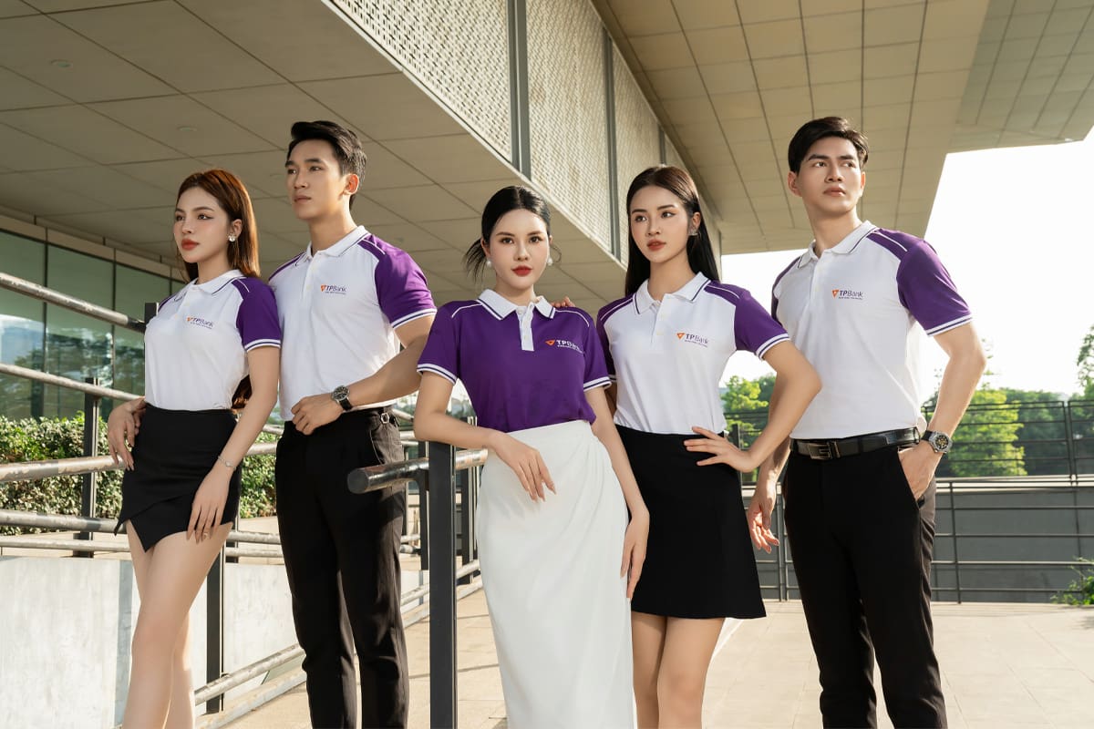 Áo polo đồng phục TPBank