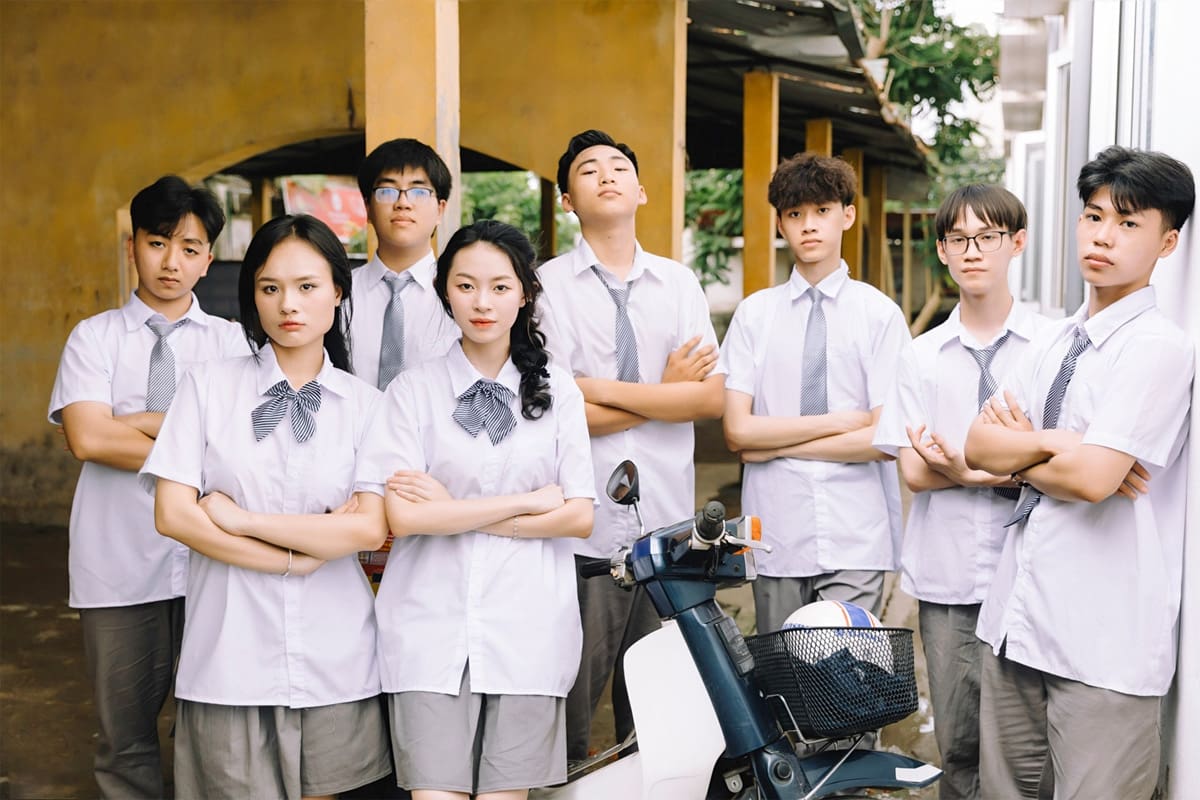 Áo sơ mi đồng phục kỷ yếu