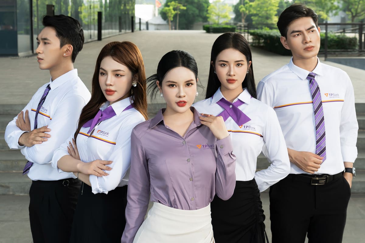 Áo sơ mi đồng phục TPBank