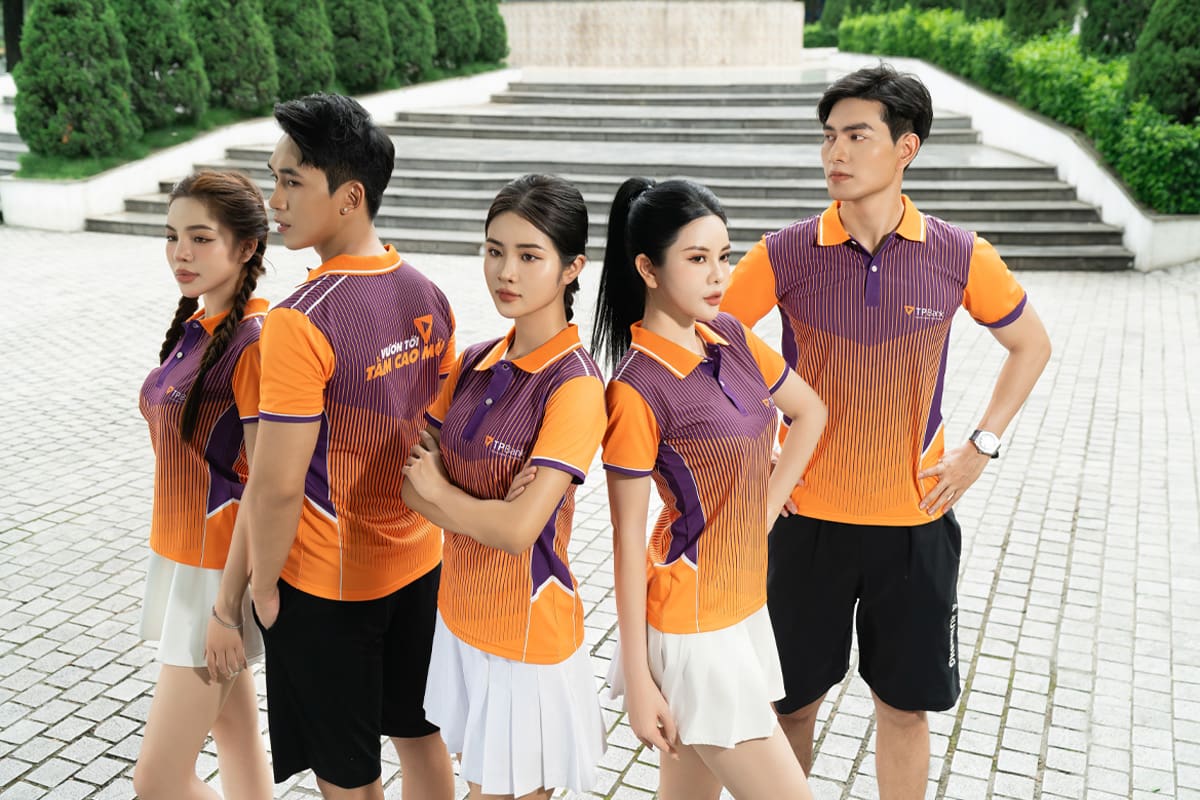 Áo thun sự kiện - team building ngân hàng TPBank