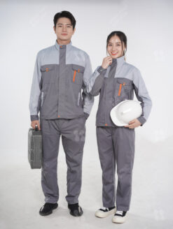 Đồng phục bảo hộ kỹ sư màu ghi