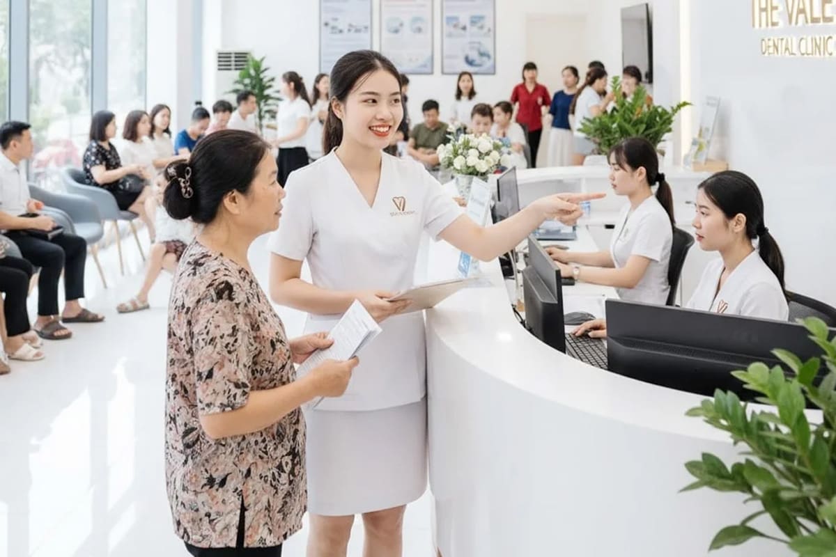 Đồng Phục Lễ Tân Nha Khoa Đẹp, Rẻ | Nhận May Theo Yêu Cầu