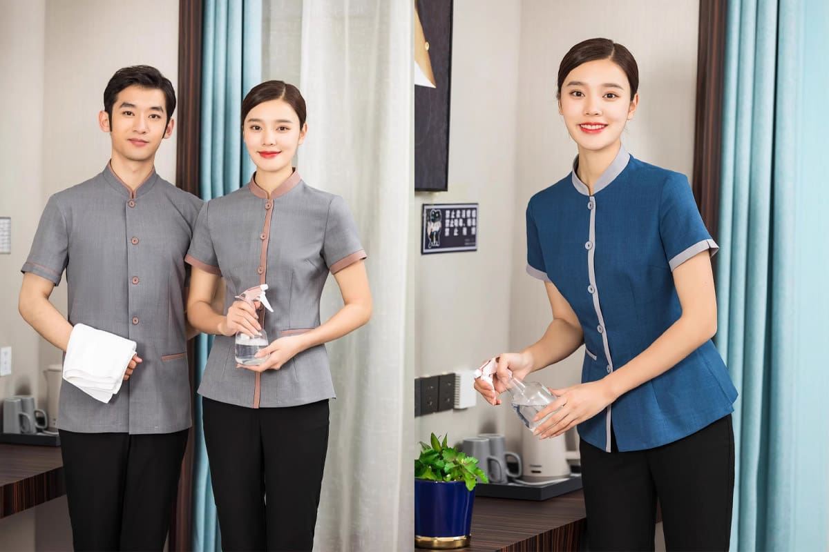 Đồng phục tạp vụ vô cùng quan trọng đối với nhà hàng khách sạn
