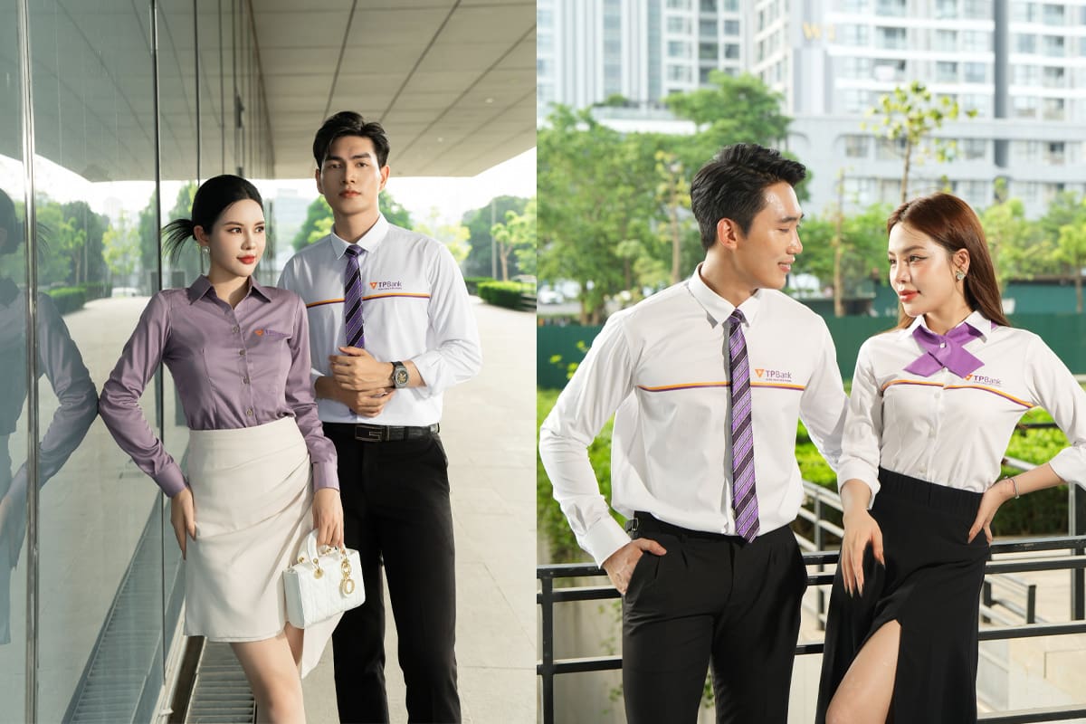 In/thêu logo TPBank bền, sắc nét