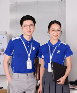 Mẫu Áo Polo Đồng Phục Công Ty VNPT Thiết Kế Chuẩn Nhận Diện Mới 2026