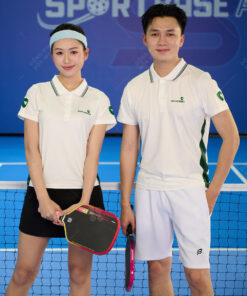 Áo polo đồng phục pickelball ngân hàng Vietcombank