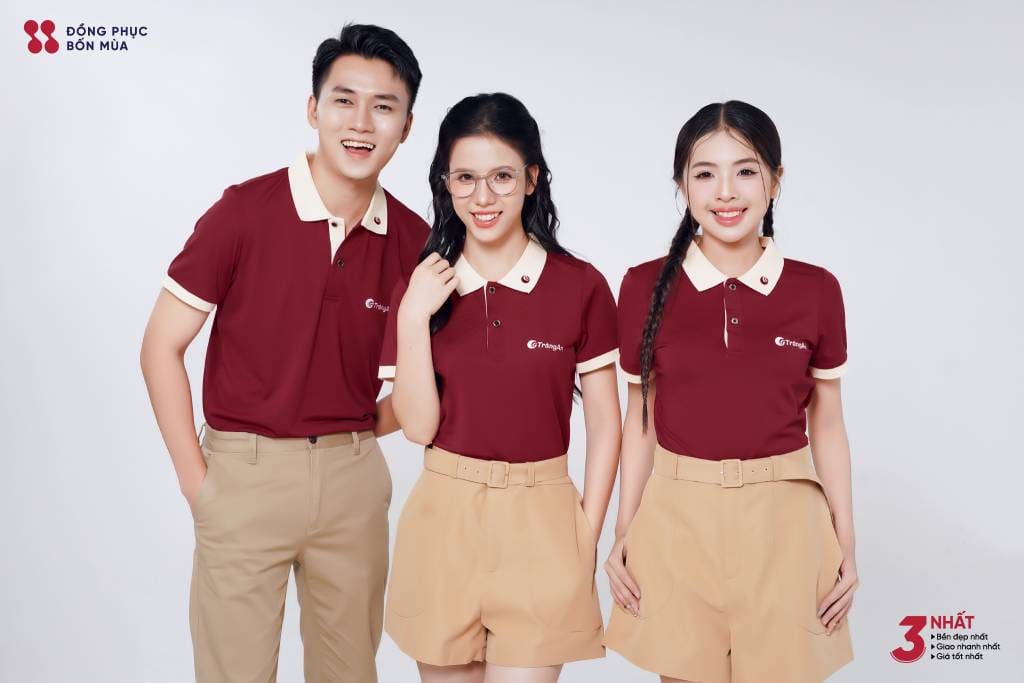 Mẫu áo polo đồng phục công ty