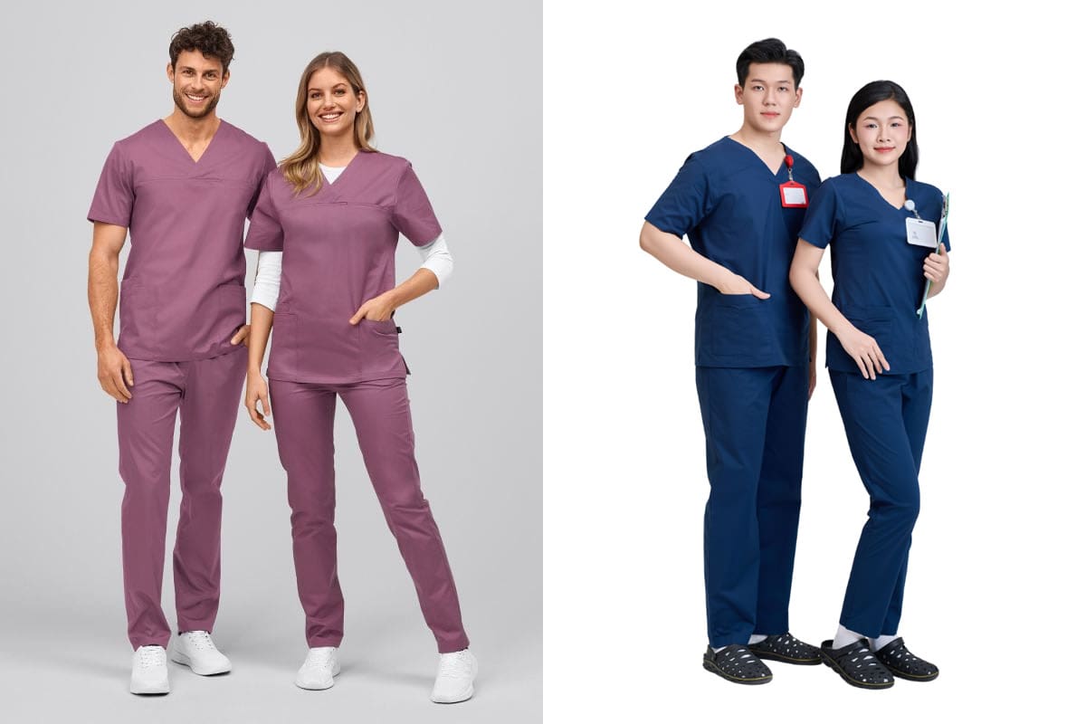 Bộ quần áo y tế phẫu thuật (Scrubs)