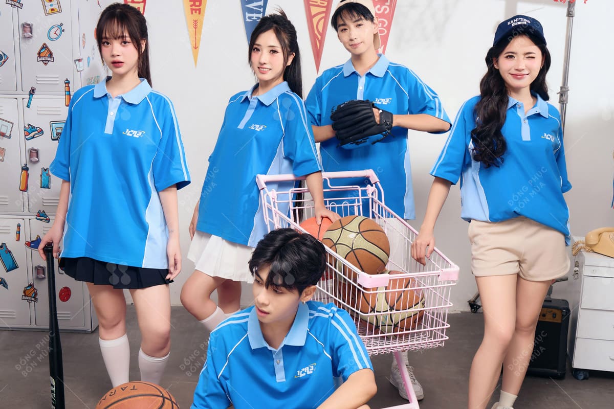 Mẫu áo lớp thể thao đẹp