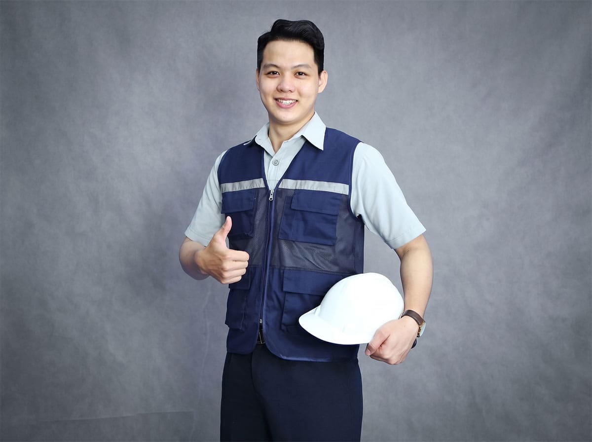 Mẫu áo gile bảo hộ lao động đẹp, bền