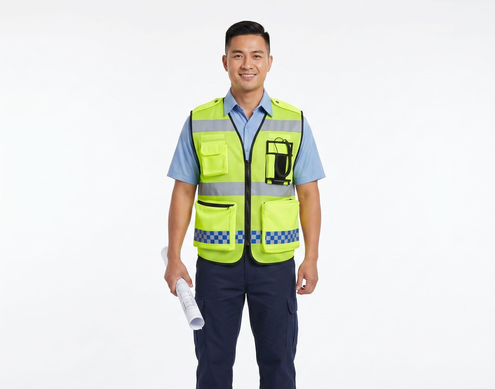 Mẫu áo gile bảo hộ lao động cao cấp