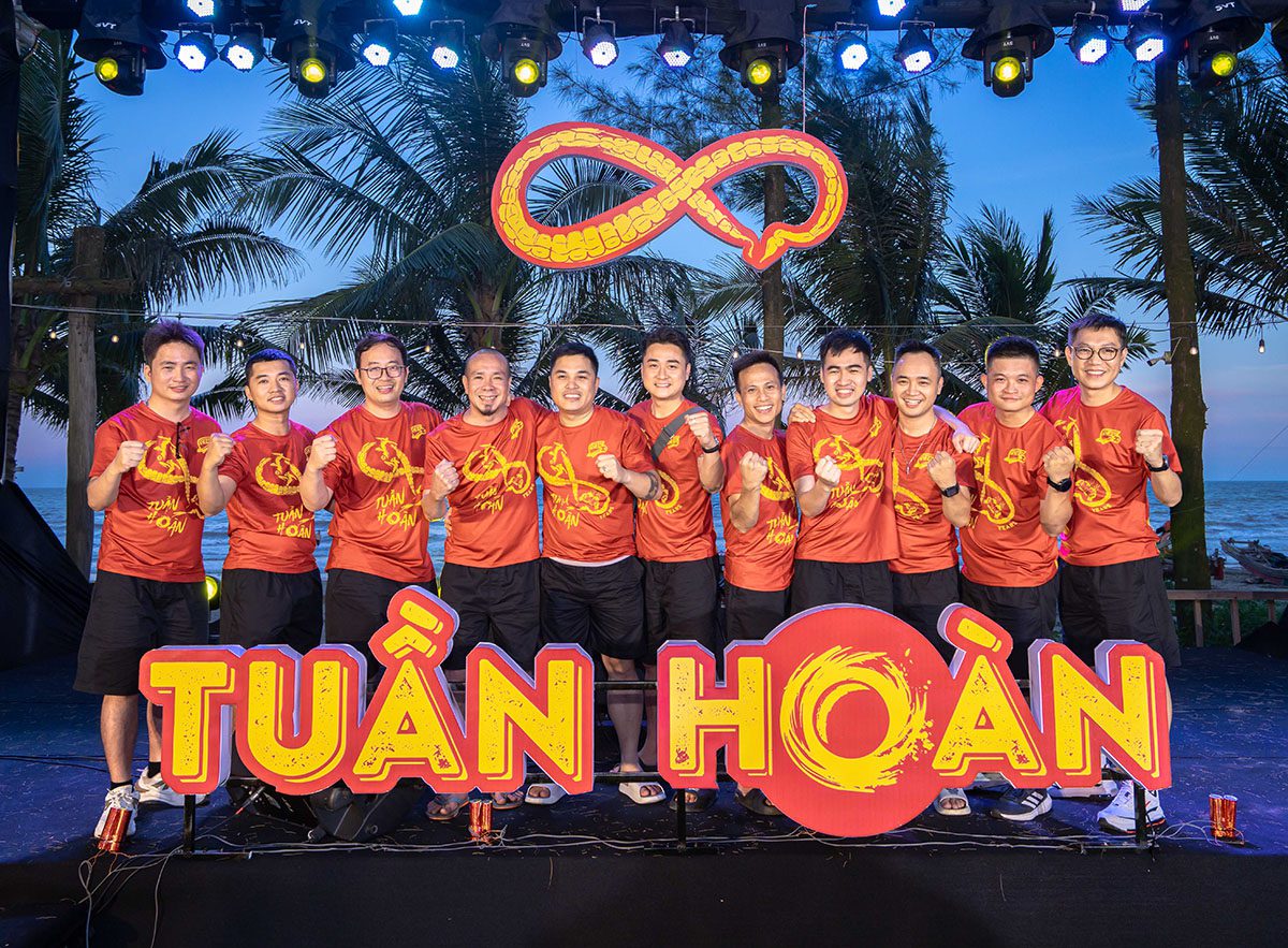 Mẫu áo đồng phục nhóm đi biển