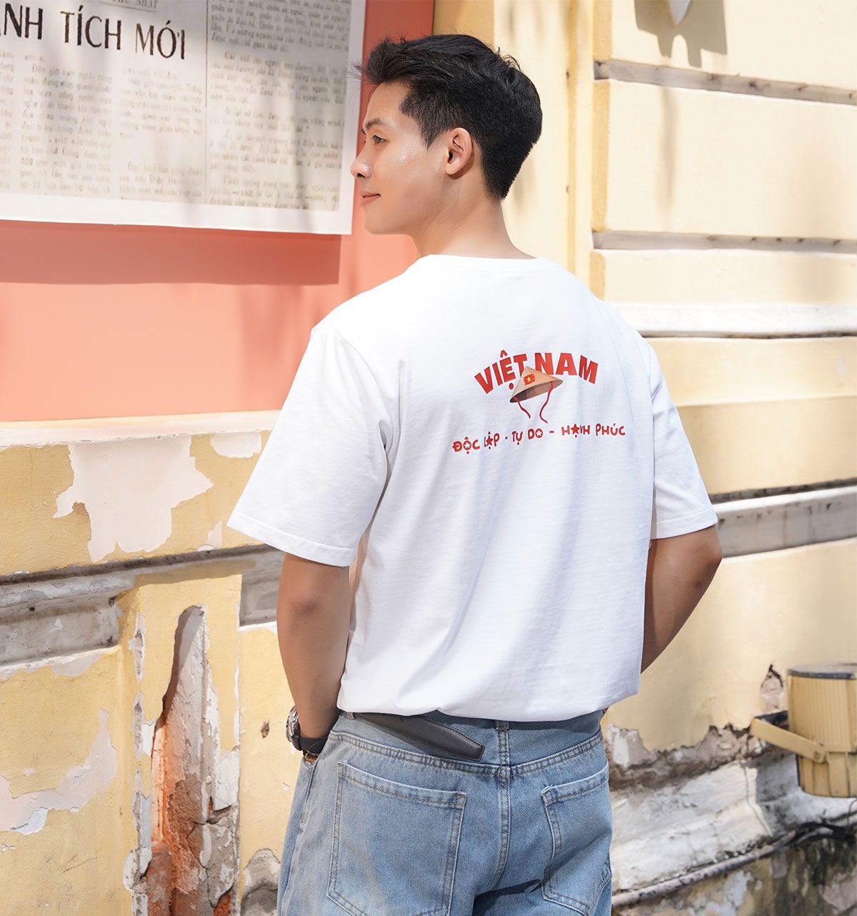 Mẫu áo đồng phục nhóm form oversize