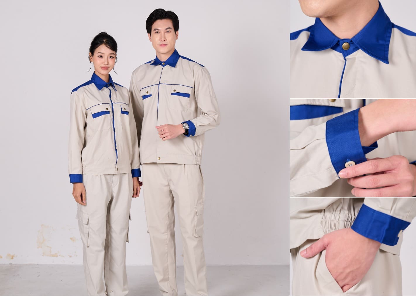 Mẫu đồng phục bảo hộ lao động công trình