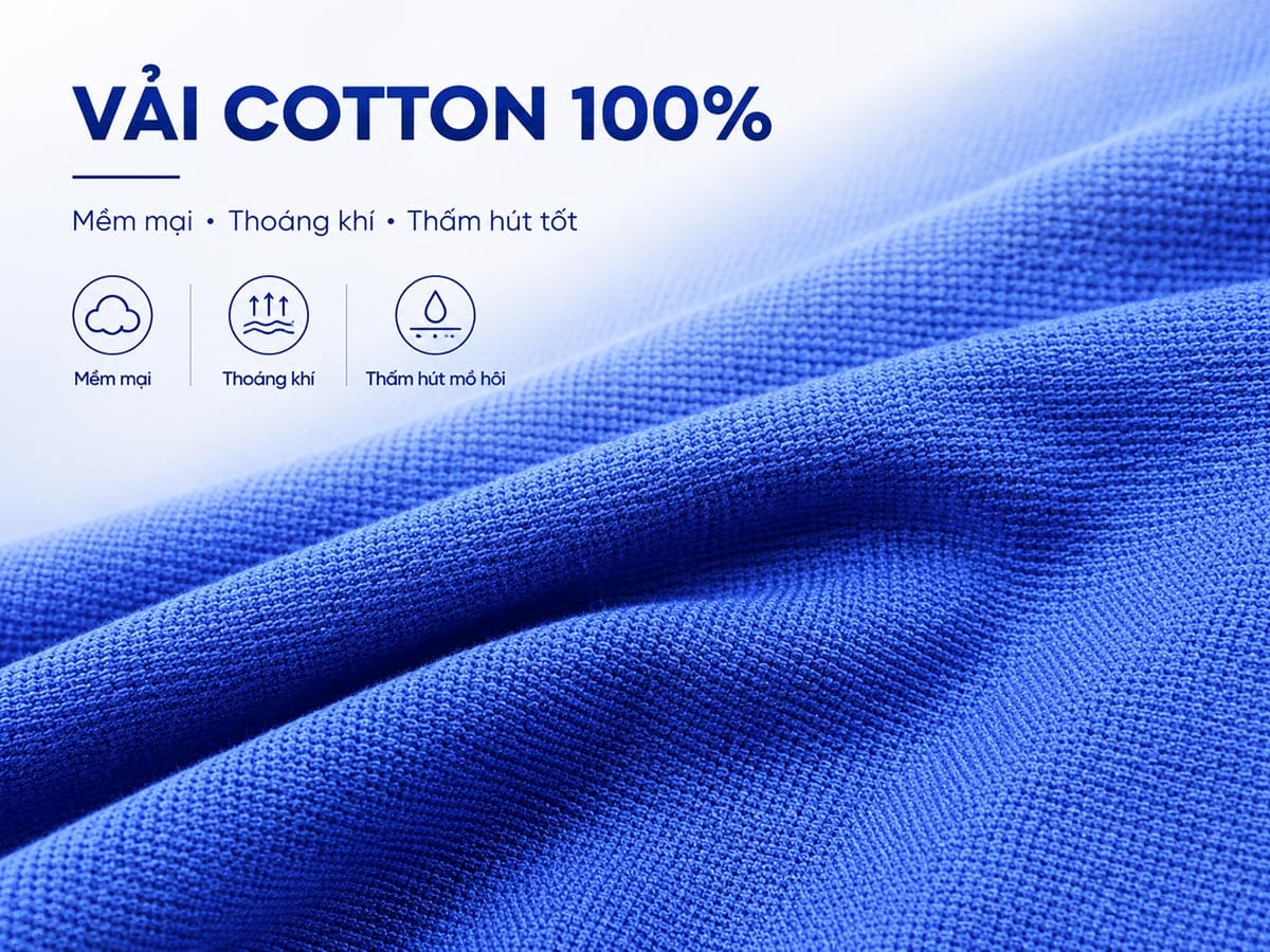 Chất vải cotton 100%