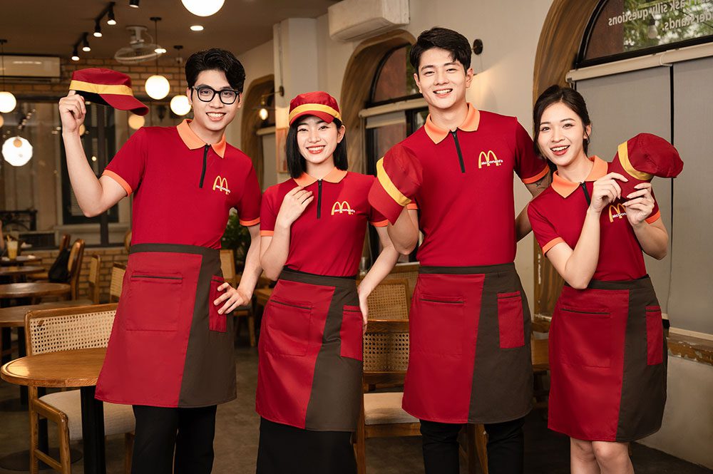 Combo đồng phục nhà hàng quán ăn