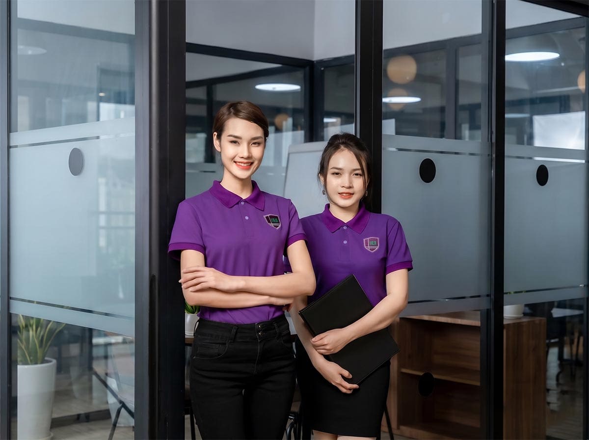 Mẫu áo thun đồng phục công nhân đẹp