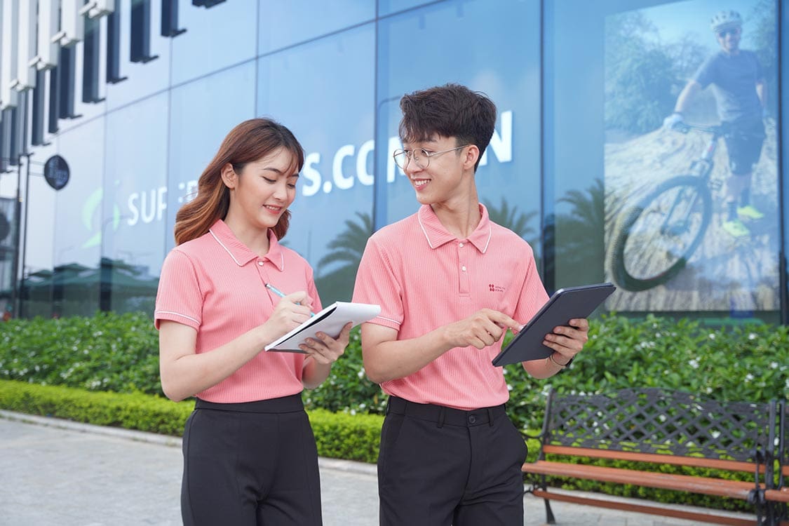 Mẫu áo thun polo đồng phục công nhân