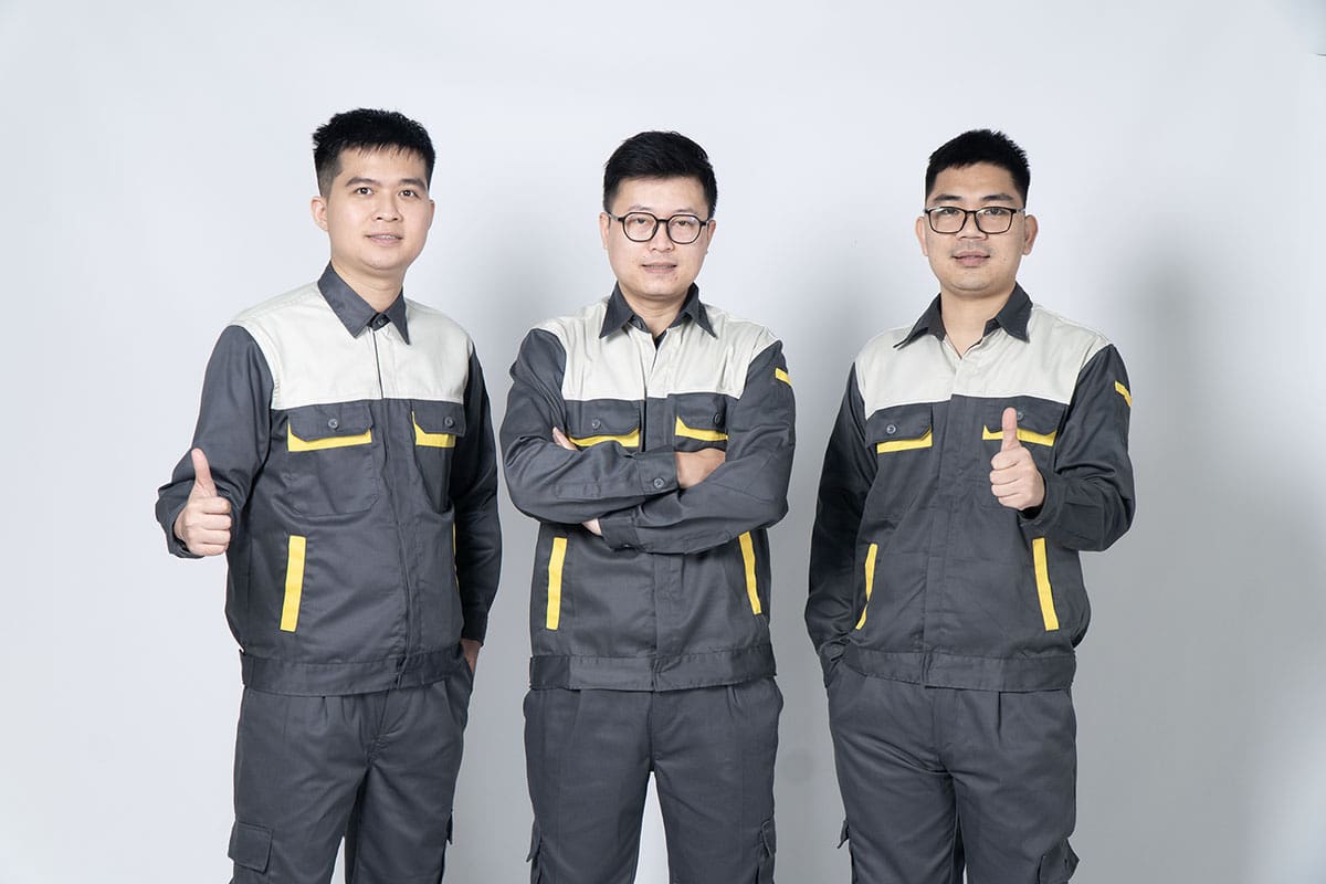 Bộ quần áo bảo hộ lao động dài tay