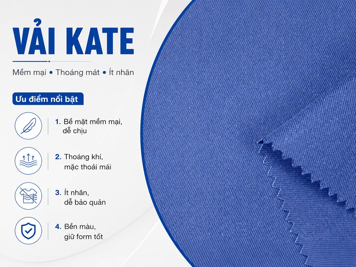 Chất vải kate