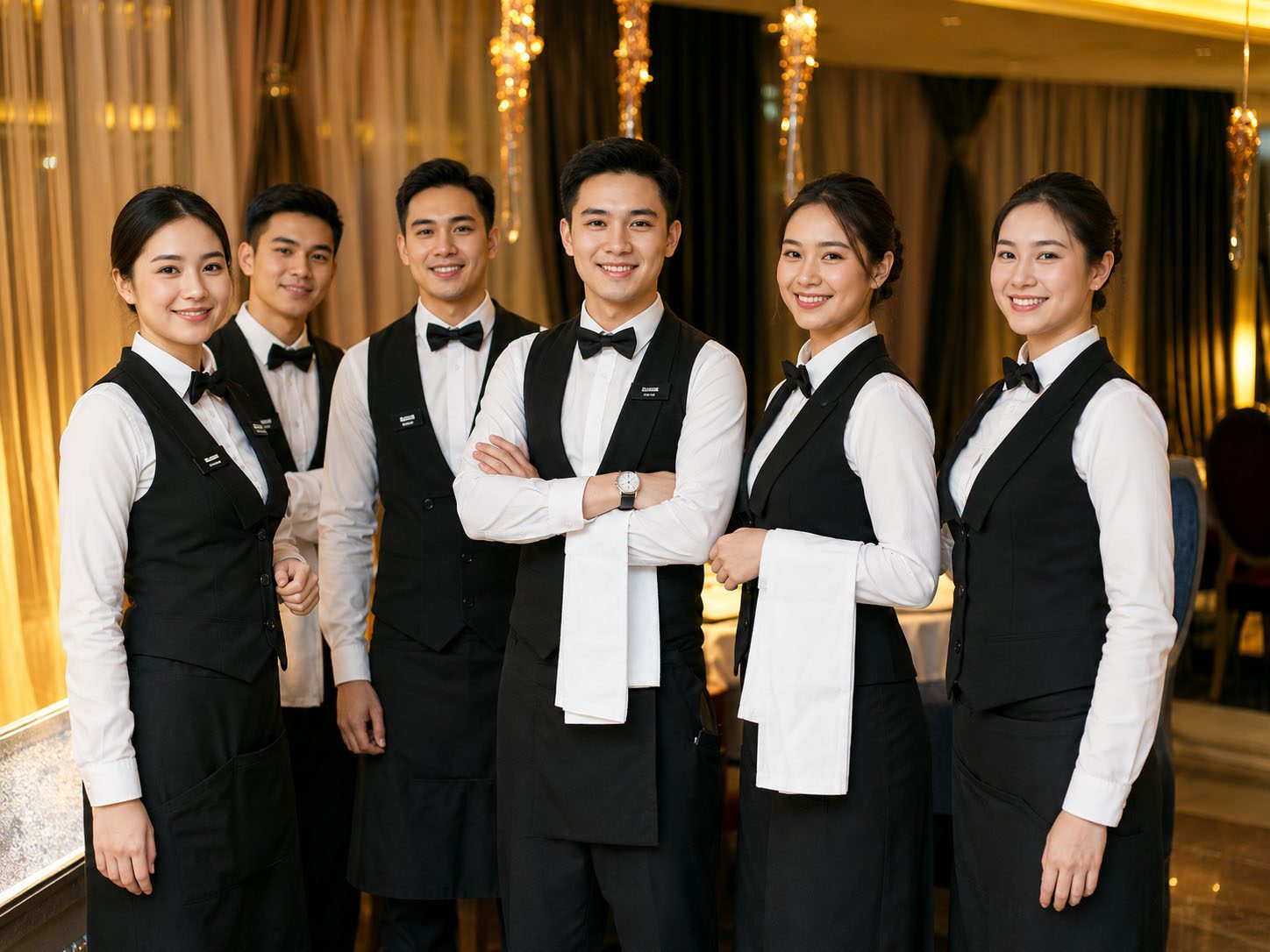 Mẫu gile đồng phục fnb