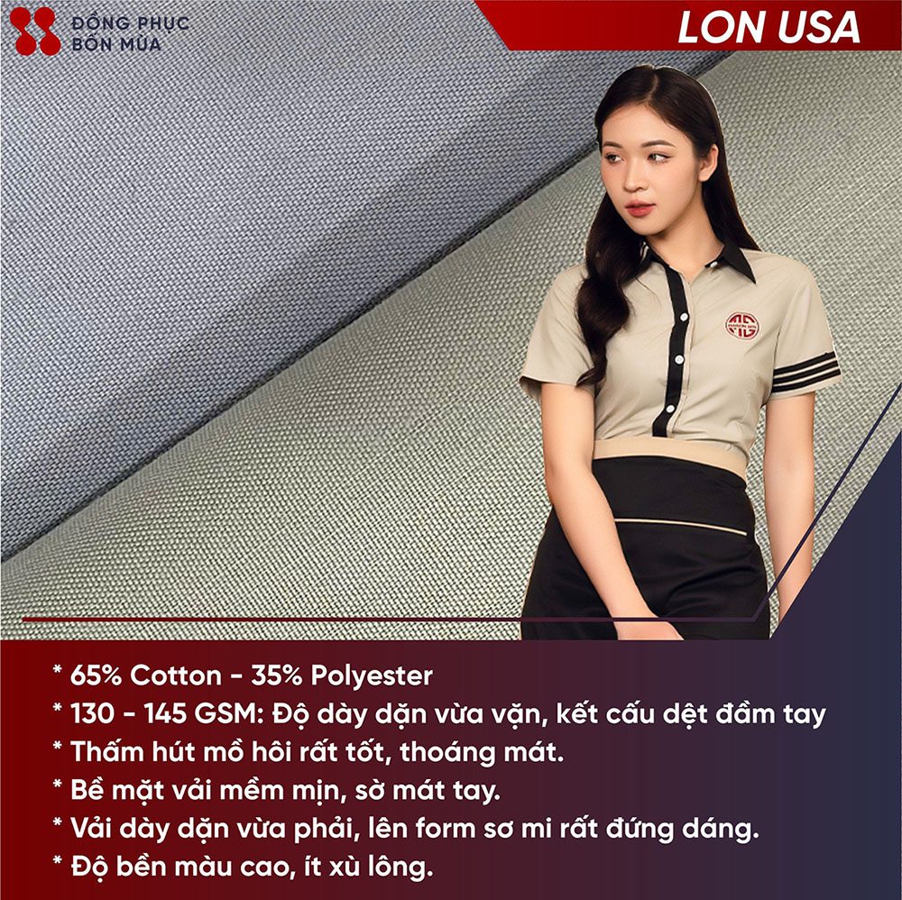Chất vải LON USA