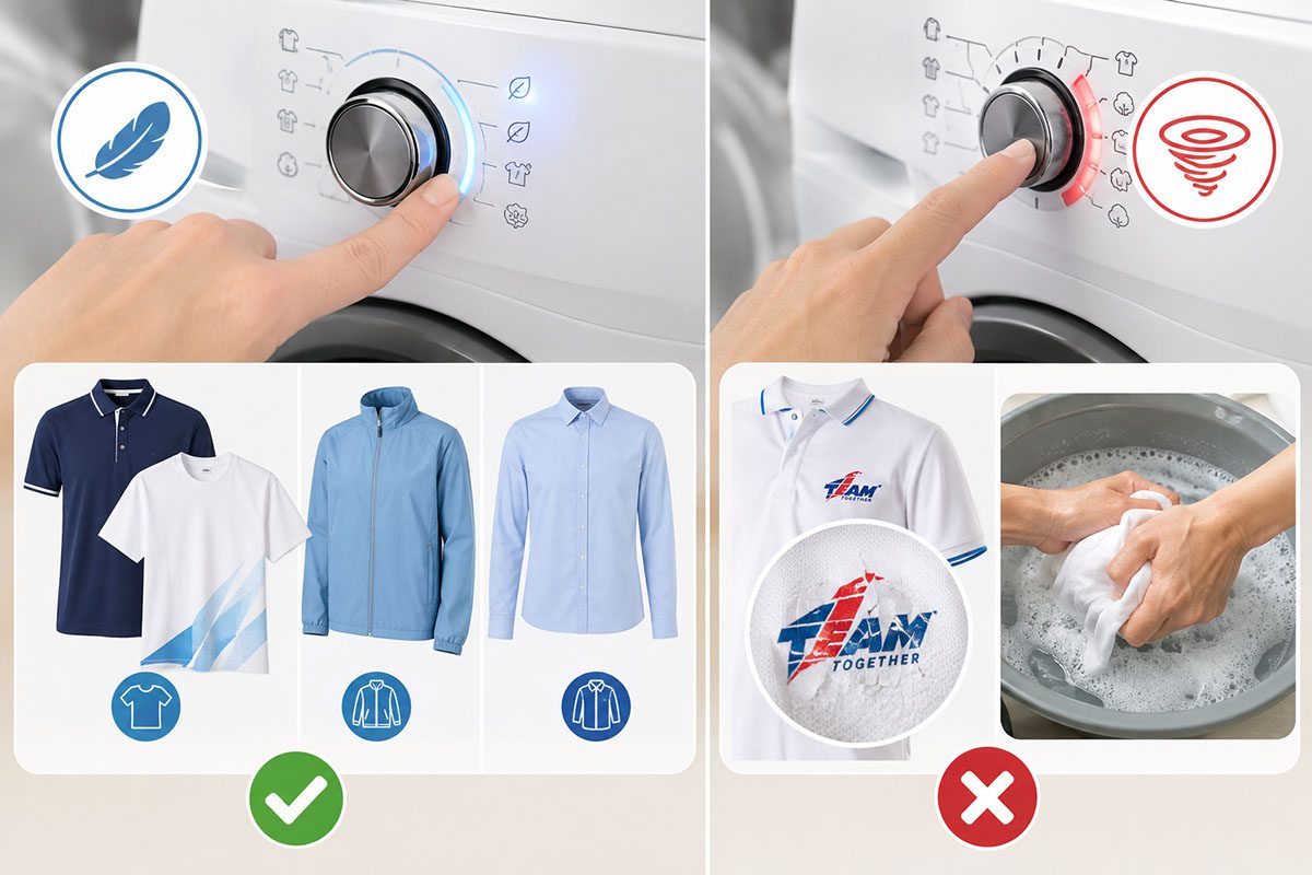 Chọn chế độ giặt phù hợp với từng loại áo